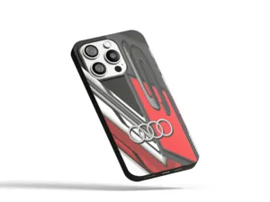 Audi Custodia Silicone Smartphone Look Sportivo